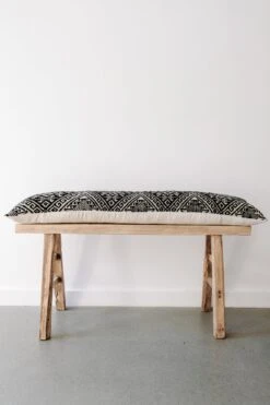 Saffron + Poe -Saffron + Poe Side No.22 Antique Miao Lumbar Pillow Ex Large