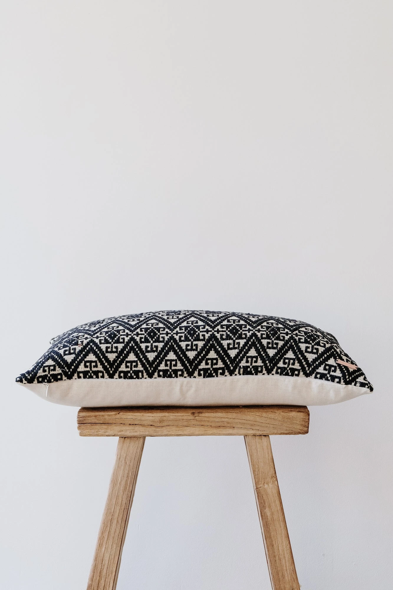 Antique Miao Lumbar Pillow No. 06 3 Antique Miao Lumbar Pillow No. 06 - Image 3