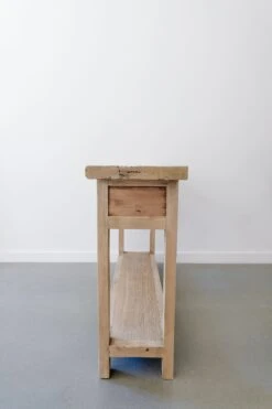 Vintage Storage Console -Saffron + Poe Side Vintage Chinese Wood Console