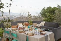 Natural Linen Napkin -Saffron + Poe Styled Natural Linen Napkin 02