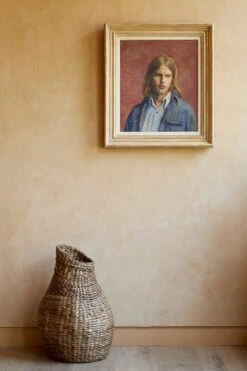 Sculptural Nest Basket -Saffron + Poe Styled Sculptural Nest Basket 02