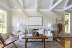 Woven Leather Lounge Chair - Saddle -Saffron + Poe Styled Shot Woven Leather Lounge Chair Saddle Saffron and Poe 42dbaa82 e6ad 485f 869c d427ffc78b3c