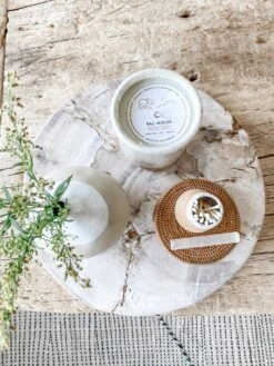 Tenganan Coasters (Set Of 4) -Saffron + Poe Styled Tenganan Coasters 02