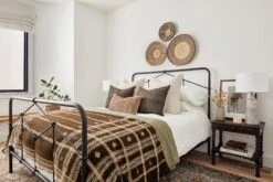 Ilala Palm Wall Baskets No. 31 7 Ilala Palm Wall Baskets No. 31 -Saffron + Poe StyledFrontView IlalaBasketSet OverBedFrame Saffron Poe 64f6da02 1d02 44d3 89e8 d59e0ea3b6f9