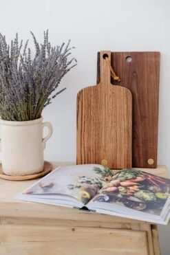 Serving Board - Zebrawood -Saffron + Poe Styled StudioInko Zebrawood Cutting Serving Board