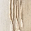 Tasseled Wooden Bali Beads