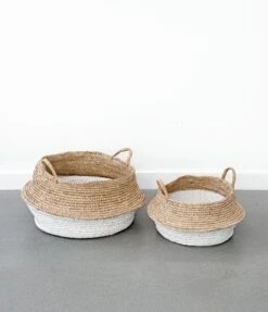 Collapsible Woven Hyacinth Basket