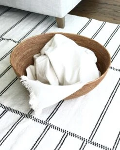 Woven Tenganan Basket - Second Quality 17 Woven Tenganan Basket - Second Quality -Saffron + Poe Woven Tenganan Basket Bali Storage Blanket