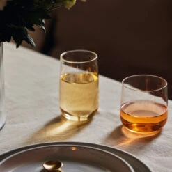 Short Cremini Tumbler - Set Of 4 -Saffron + Poe ac7aa64c203546d2ae92ba441796fc0b