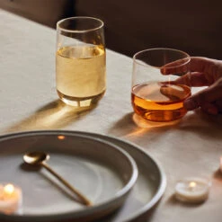 Short Cremini Tumbler - Set Of 4 -Saffron + Poe b2d82e10fb7543ada78e3980ed1739a3